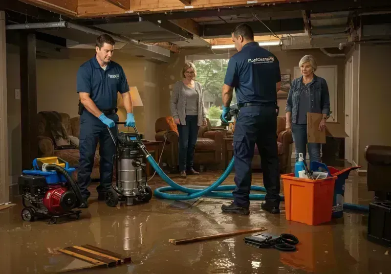 Basement Water Extraction and Removal Techniques process in Buhler, KS